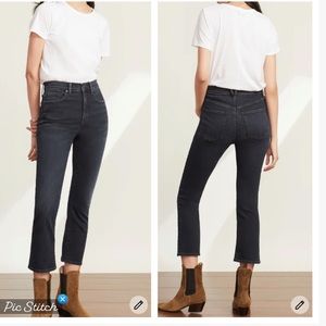 Veronica Beard Carly Kick Flare High Rise Dark Ink Jeans
